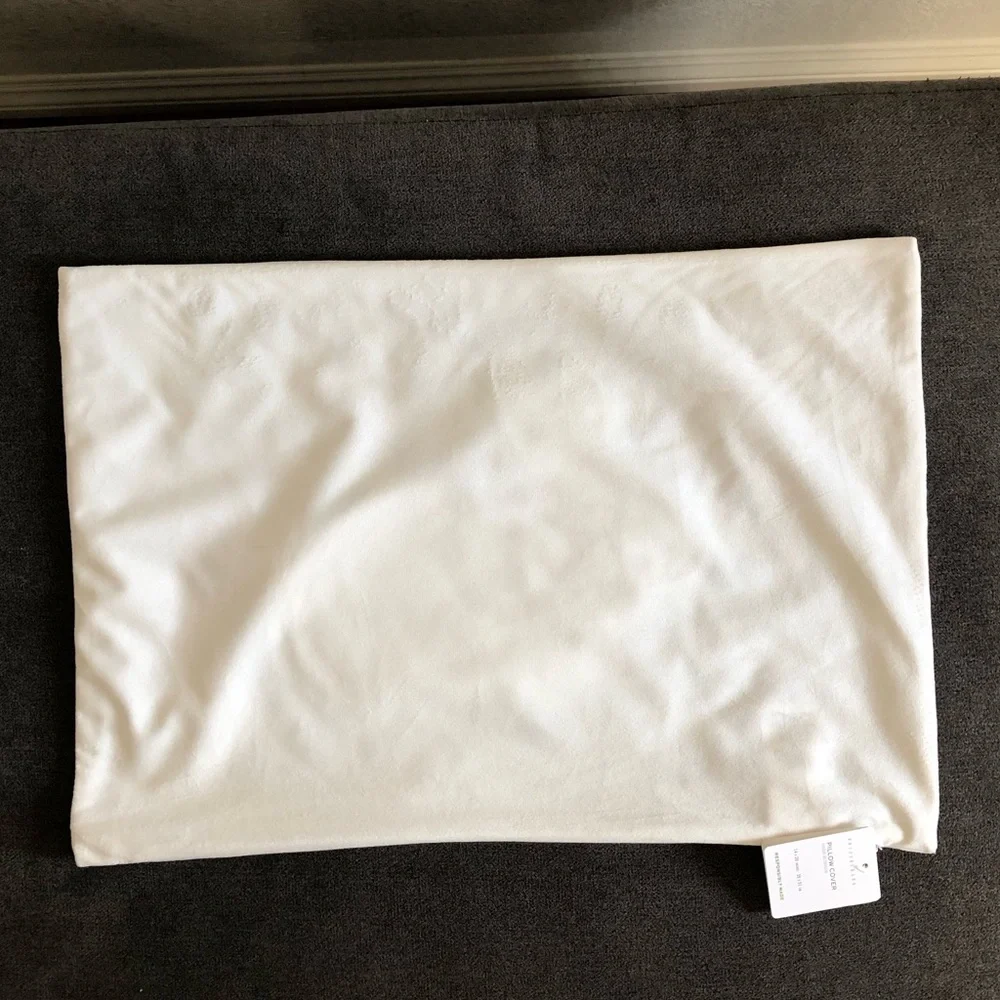 Pottery Barn Bunny Embroidered Lumbar Pillow Cover